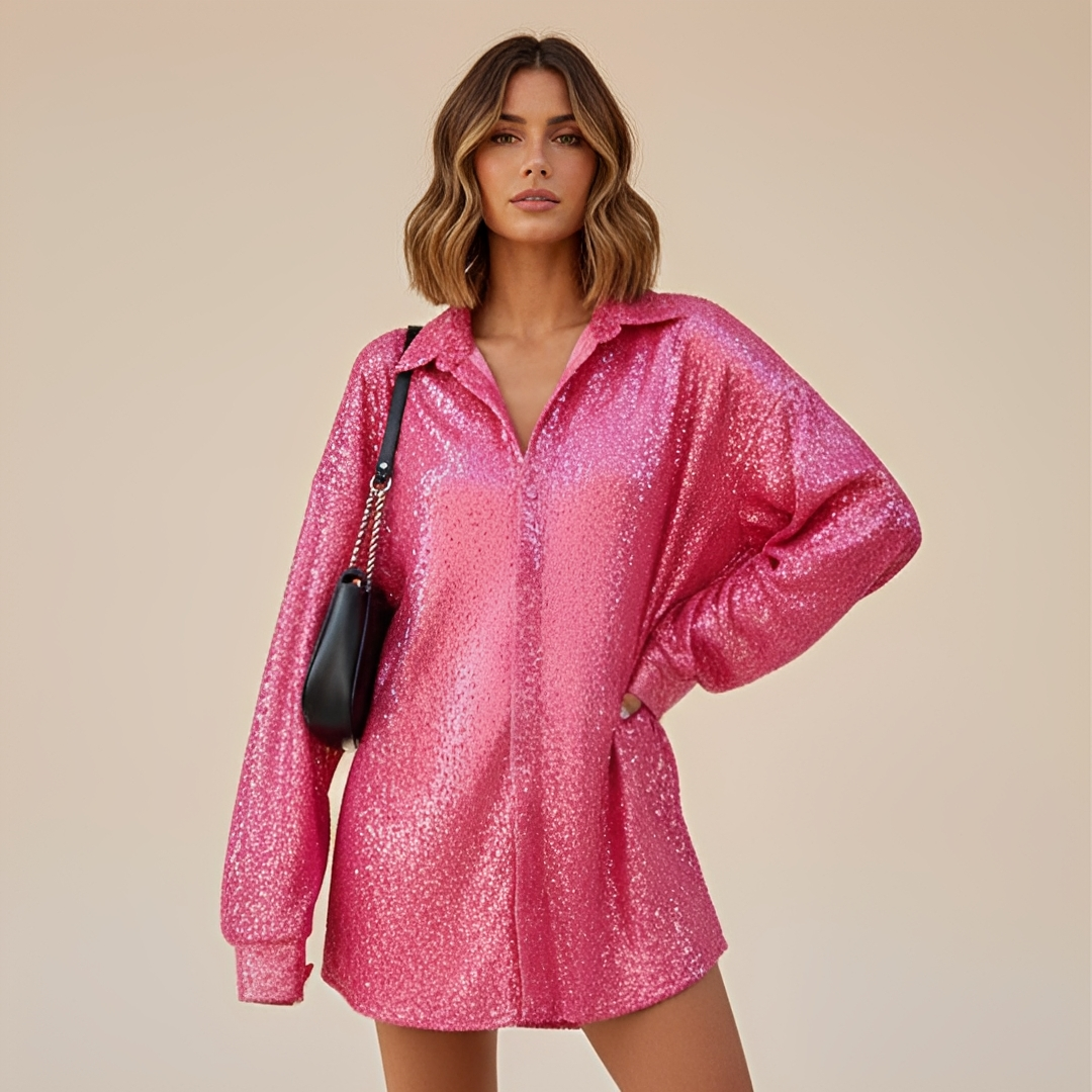 Laurie - Stilvolle und Moderne Oversized-Bluse