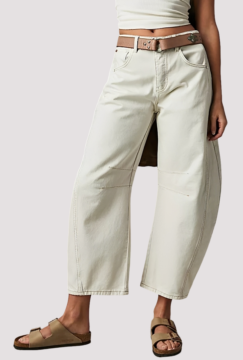 Kendra - Stylische weit geschnittene Hose