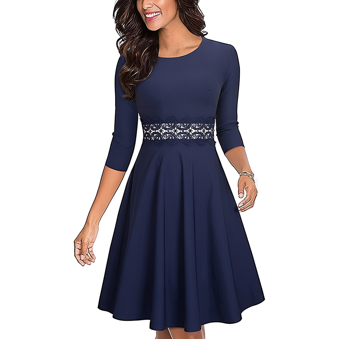Marie - Stilvolles Kleid in schmaler Passform für Damen