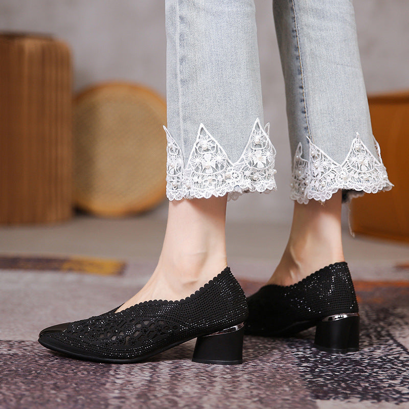 Rita - Stilvolle Sandalen mit Ausschnitt für Damen