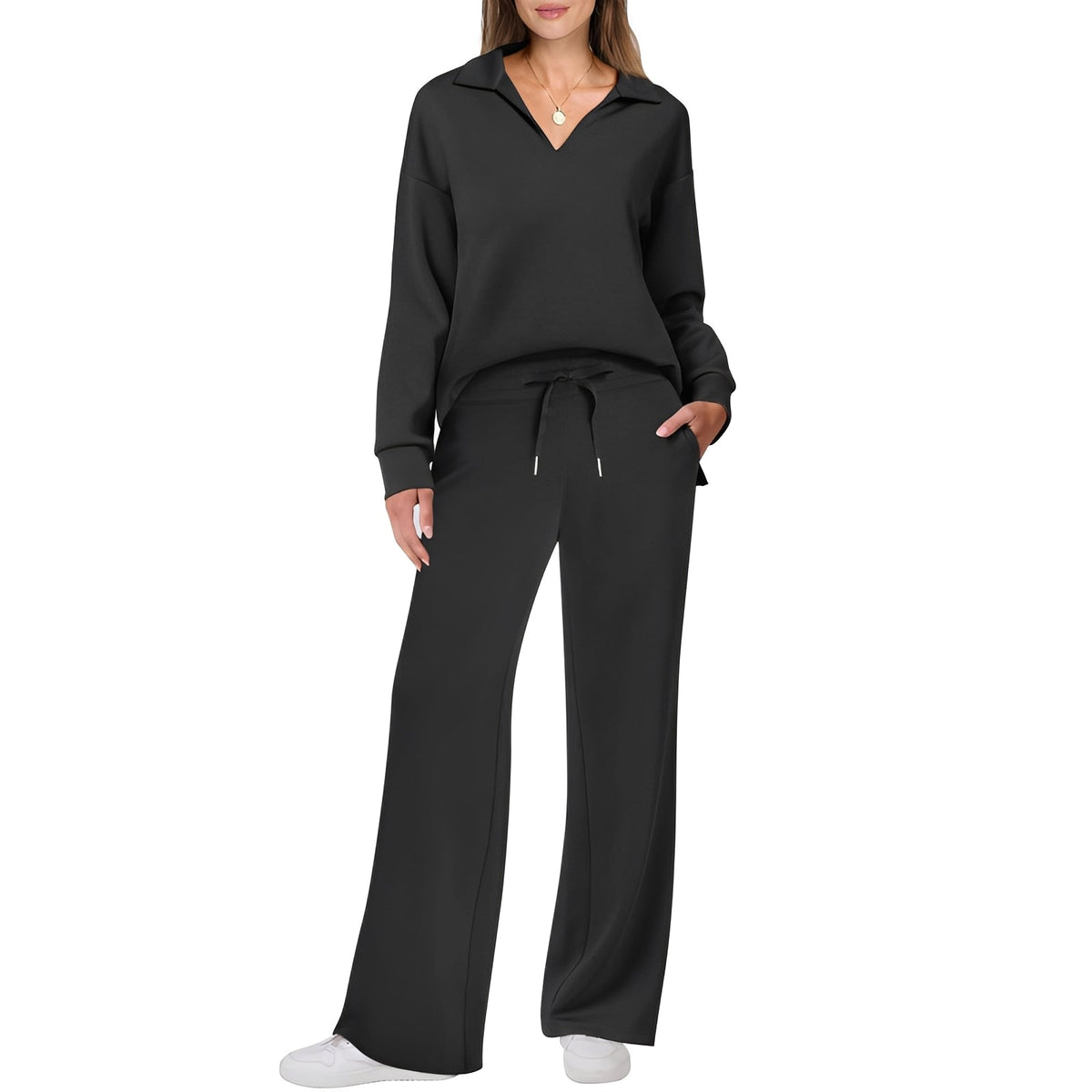Carmena - Bequemes und angenehmes Hosen-Set
