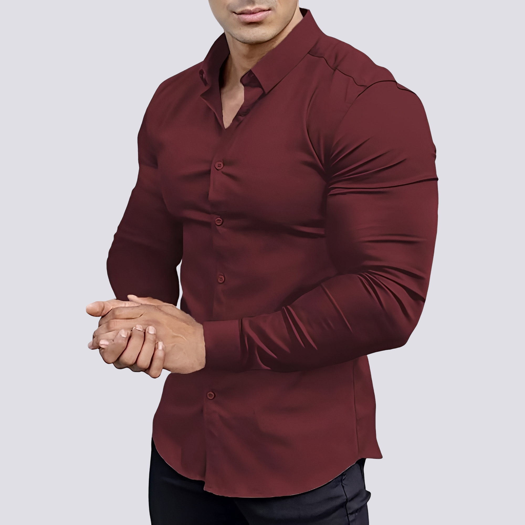 Benson - Lässiges Slim-Fit Hemd