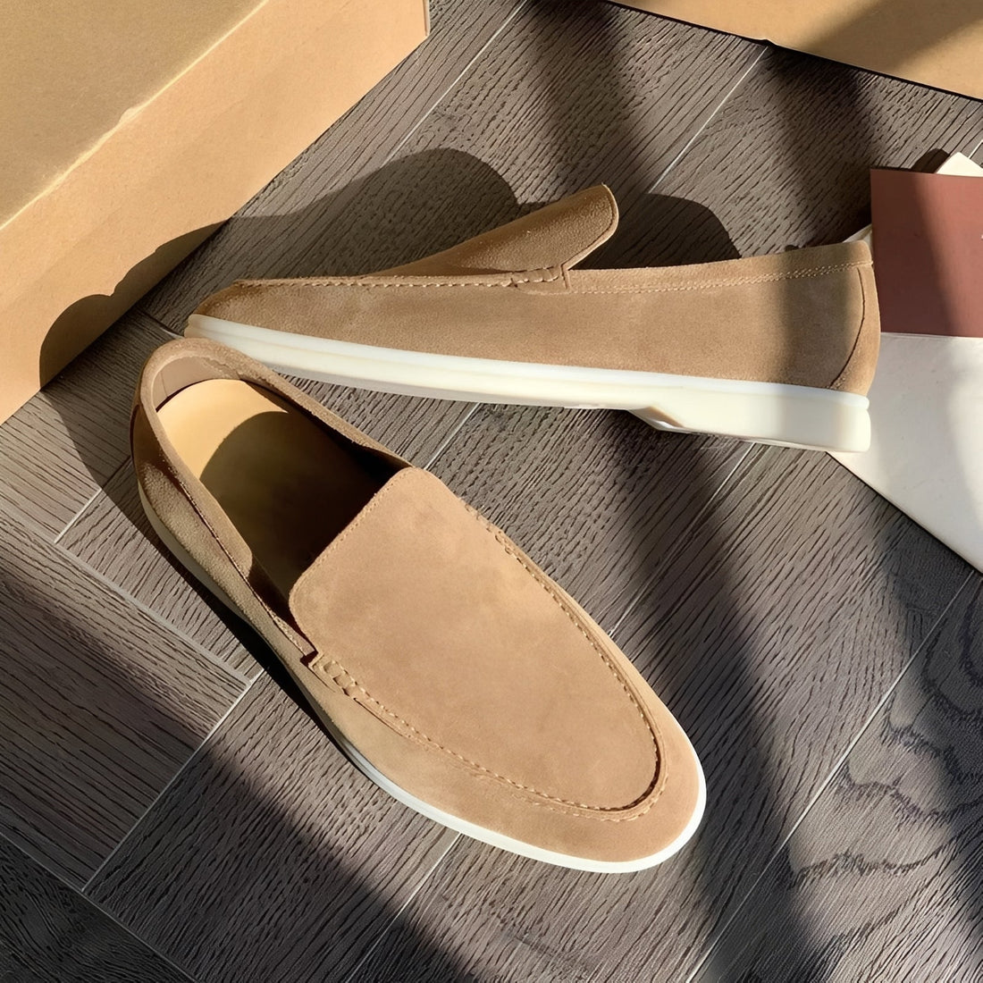Lester - Moderne Herren-Mokassins, ideal für den Sommer