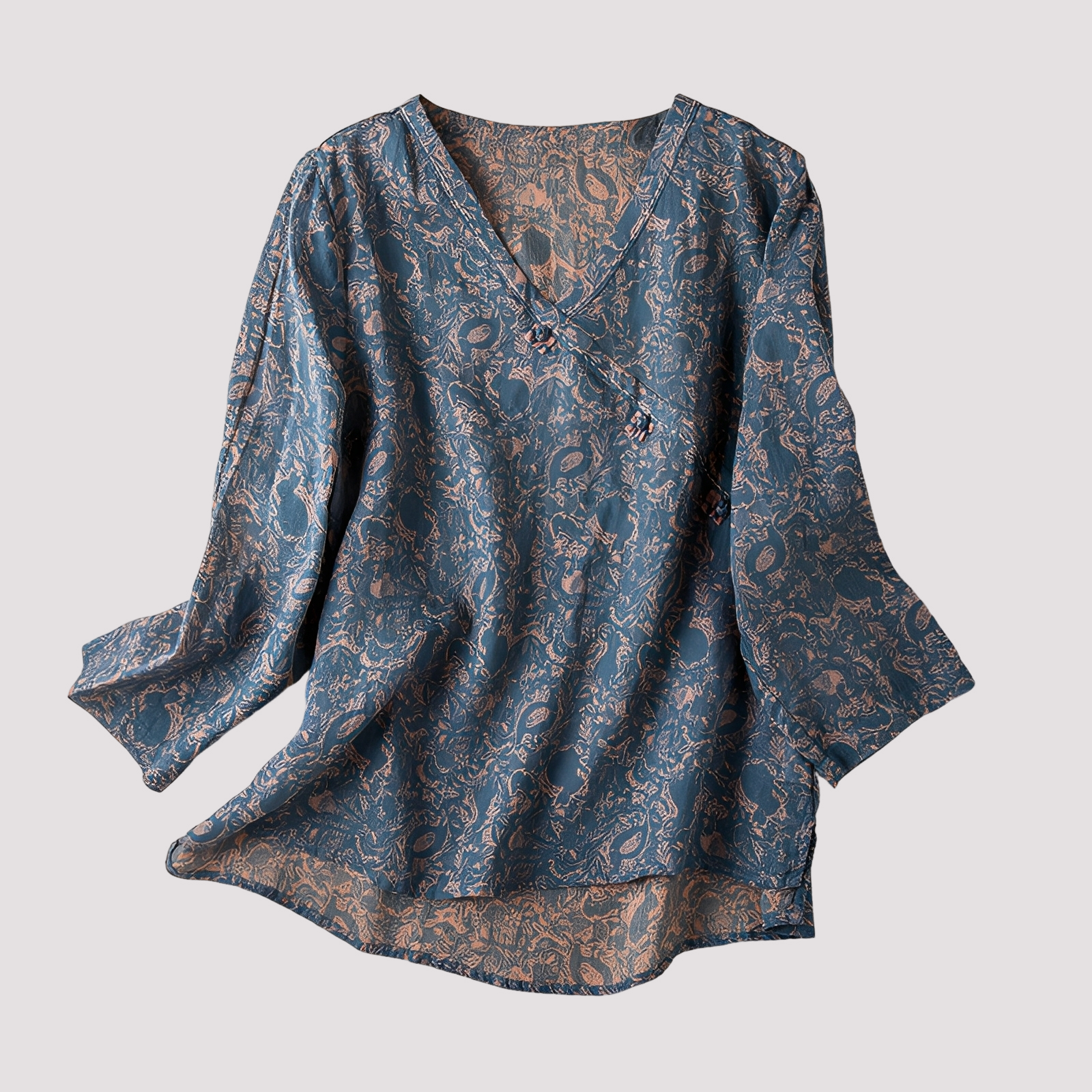 Monica - Stilvolle Bluse mit Blumenmuster für Damen