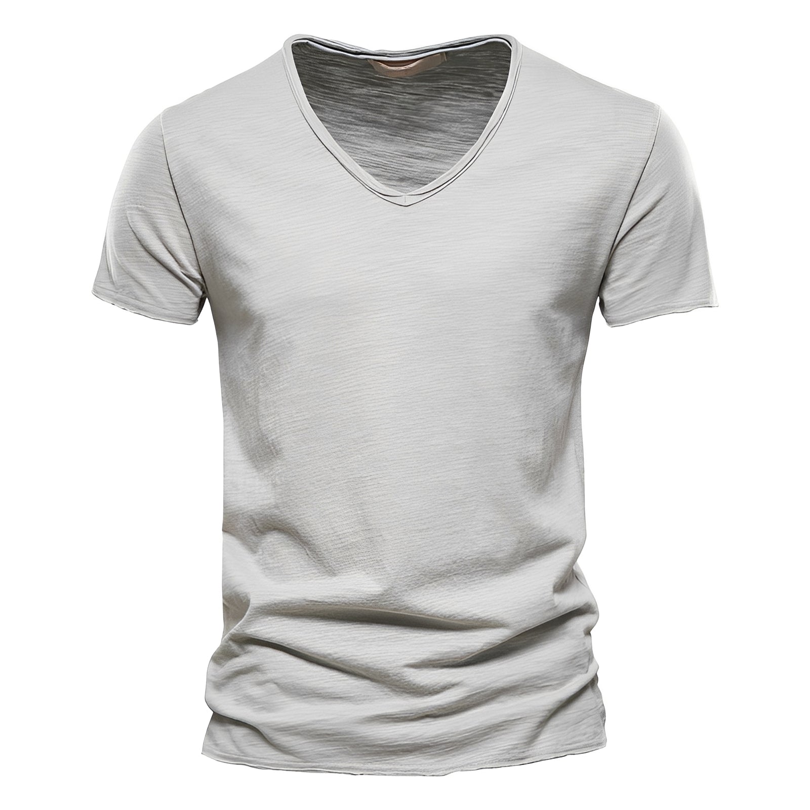 Norton - Bequemes V-Ausschnitt T-Shirt