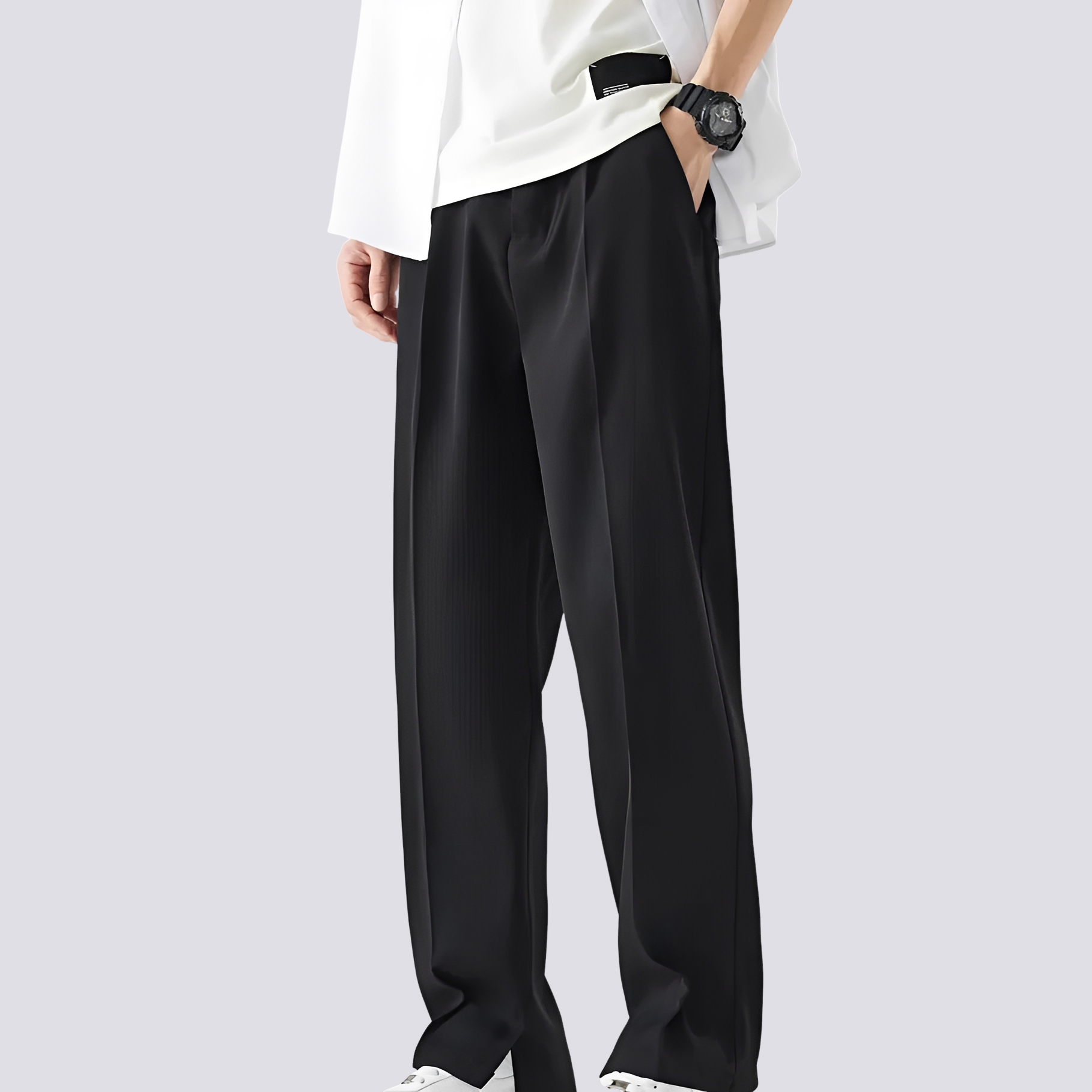 Carlo - Lockere Gerade Bein-Hose
