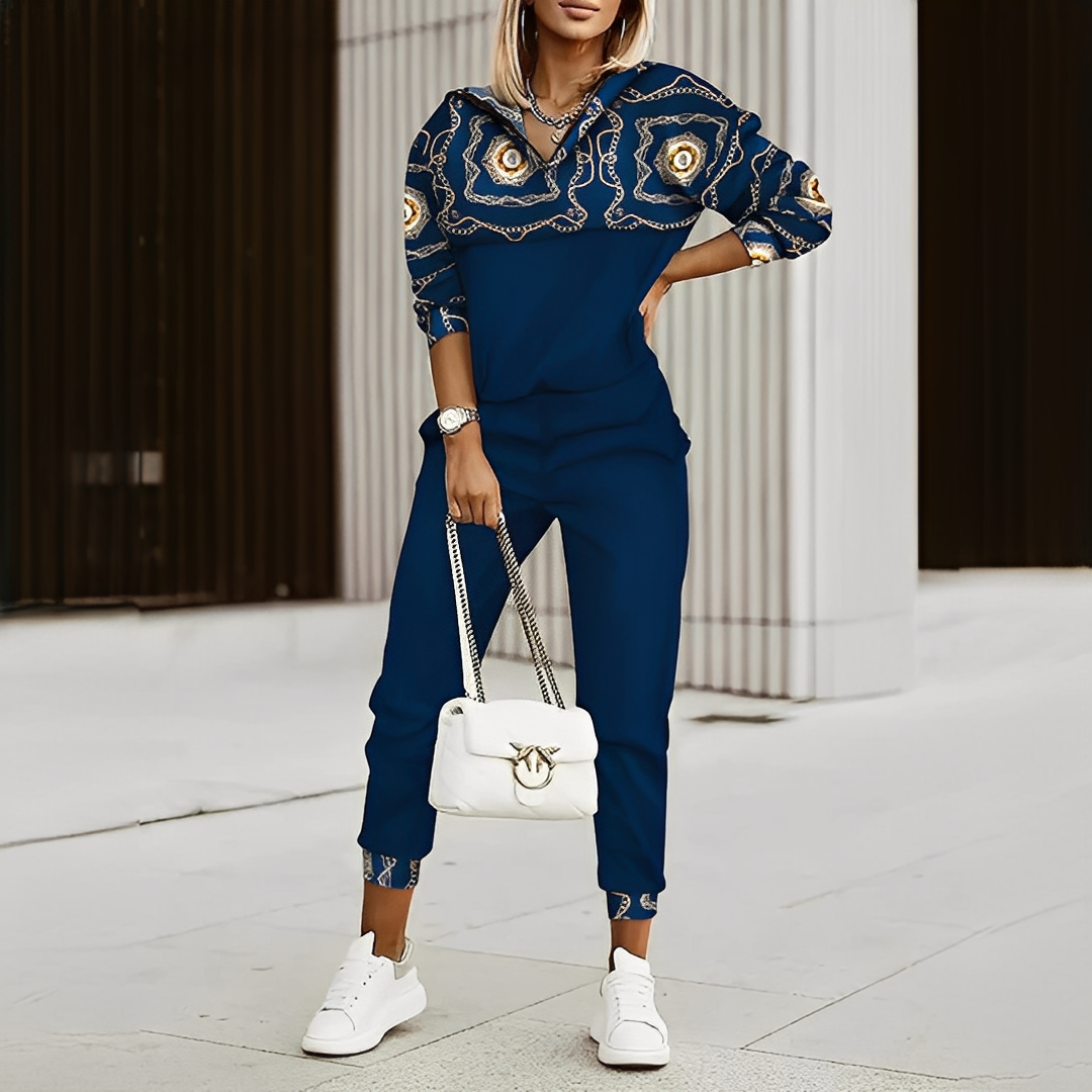 Chenafe - Trendiges zweiteiliges Damen-Set
