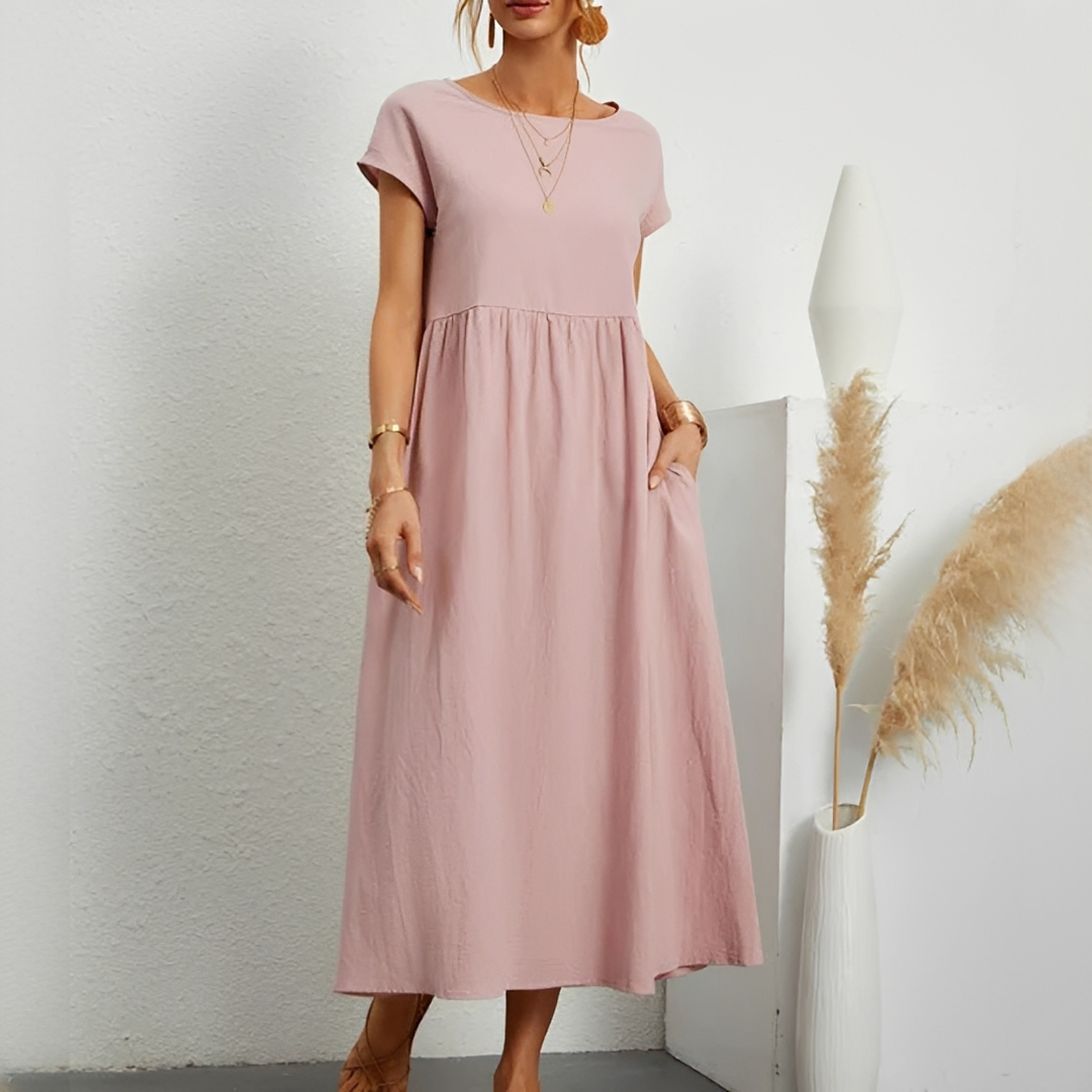 Ginovie - Stilvolles Sommerkleid für Damen