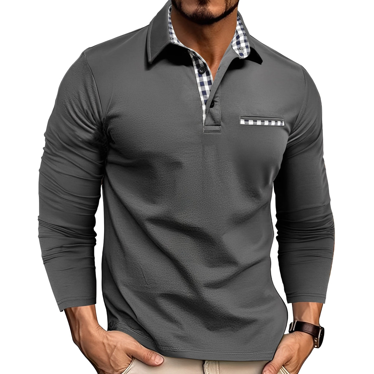 Charel - Strapazierfähiges Langarmshirt
