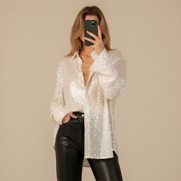 Laurie - Stilvolle und Moderne Oversized-Bluse