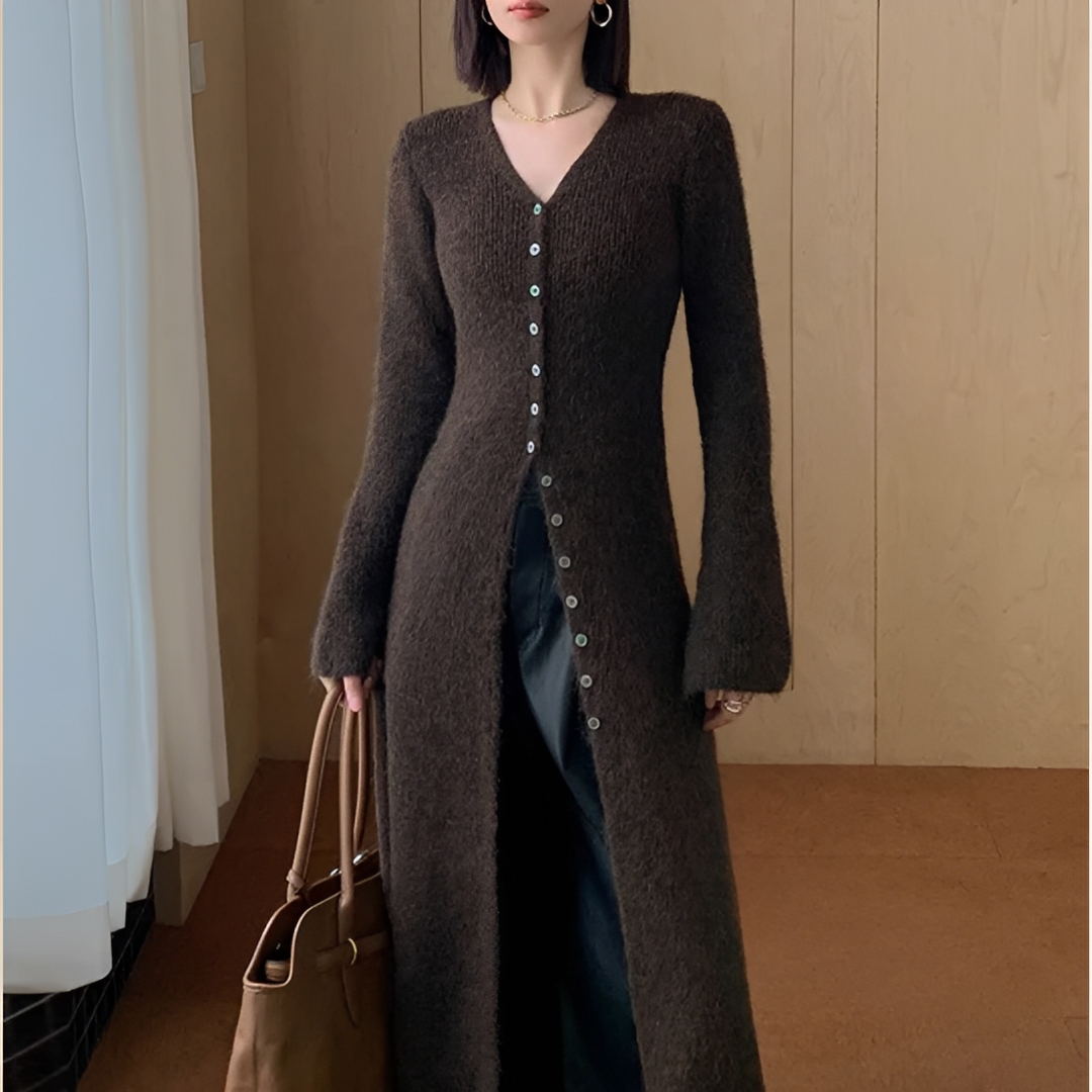 Zoey - Stilvolles V-Kleid