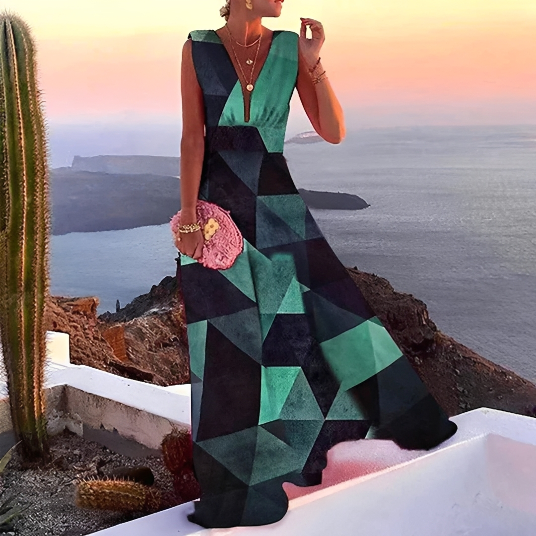 Lilyana - Schickes Ärmelloses Maxikleid