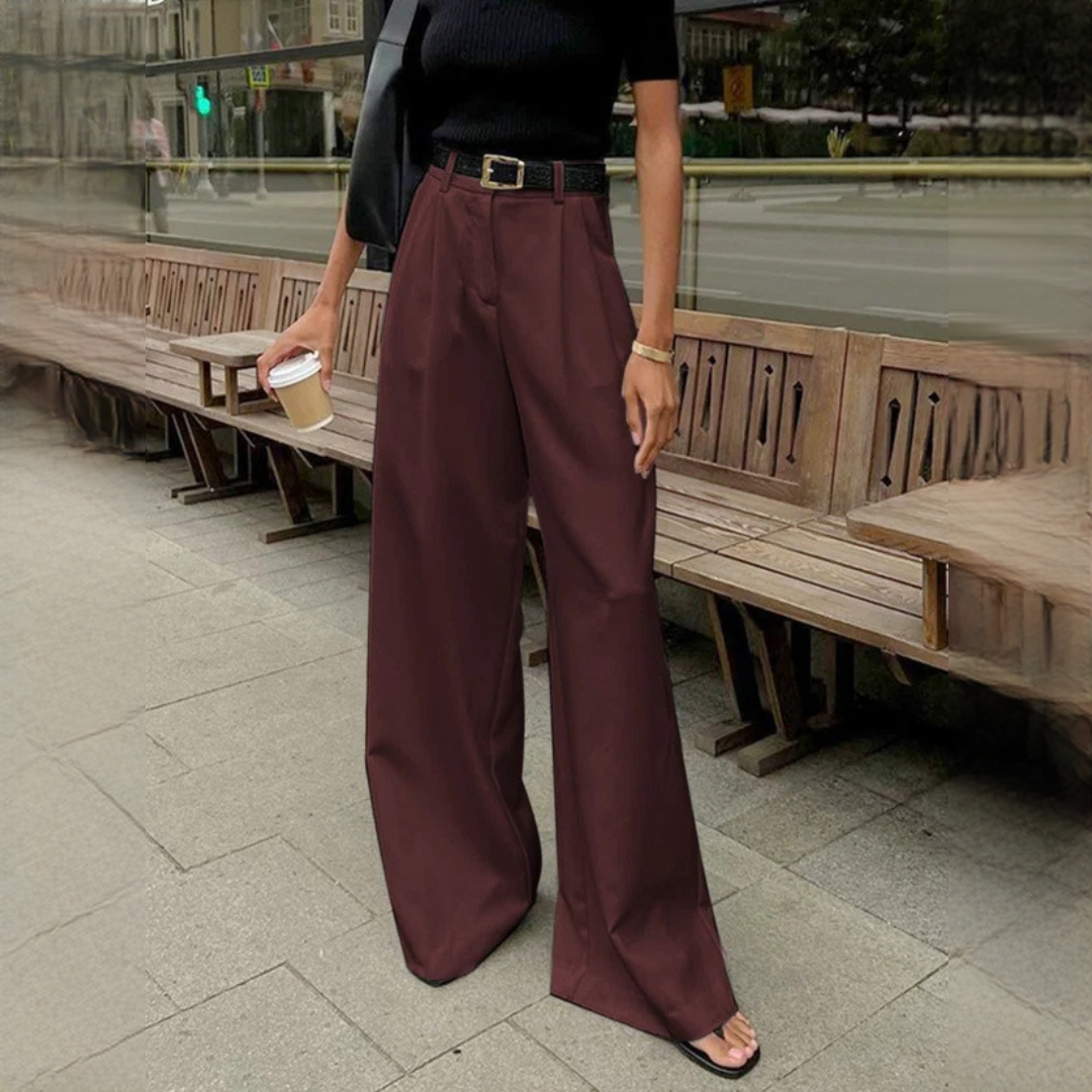 Marlene - Modische Hose mit weitem Schnitt