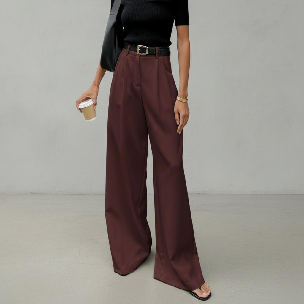 Marlene - Modische Hose mit weitem Schnitt