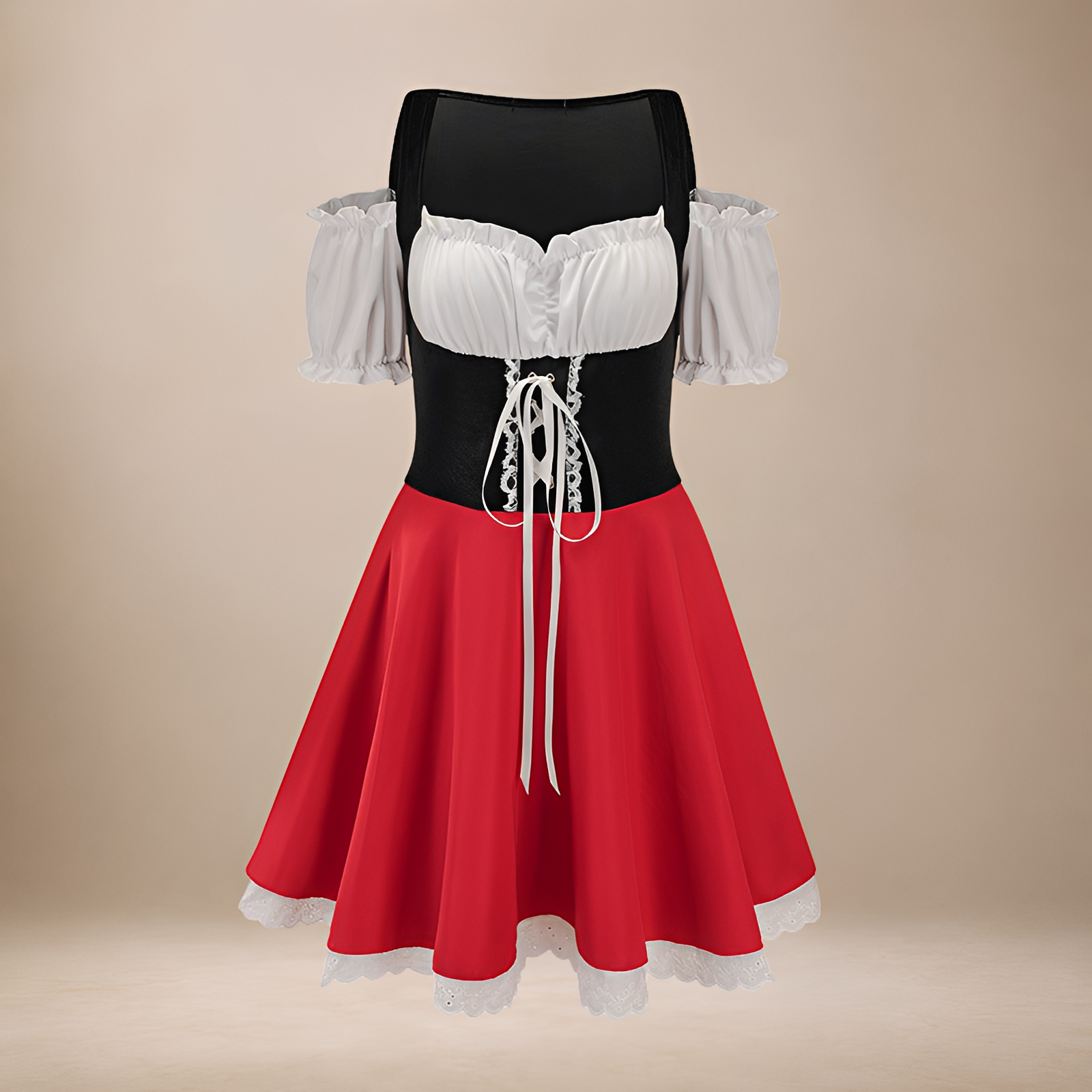 Daisie - Modernes kurzes Oktoberfest-Kleid