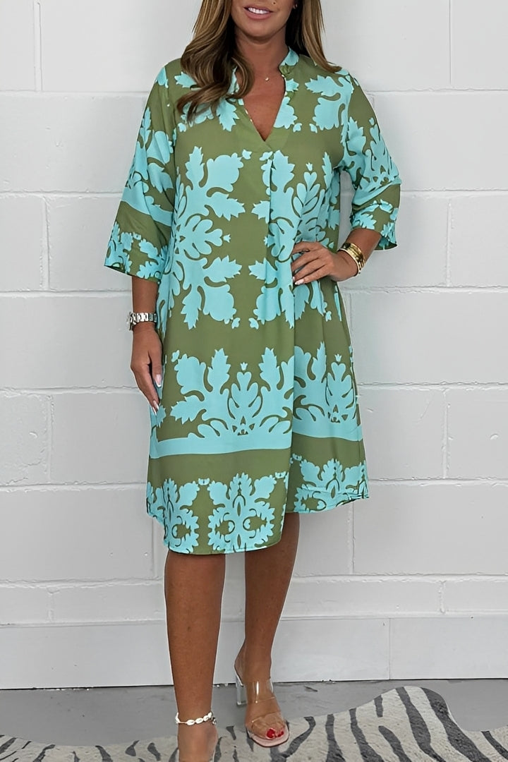 Tanya - Stilvolles, locker sitzendes Kleid für Damen