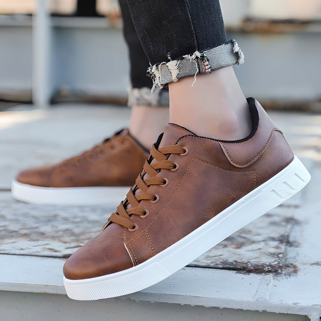 Howell - Lässige Flache Sneakers