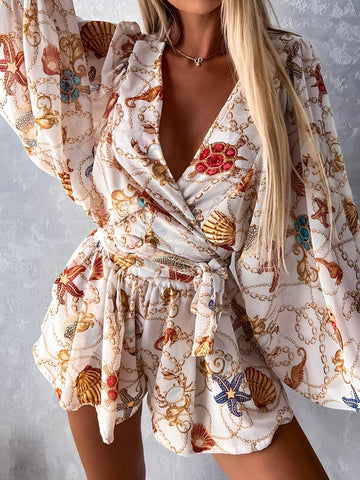 Marianne - Stilvolle Langarm-Romper