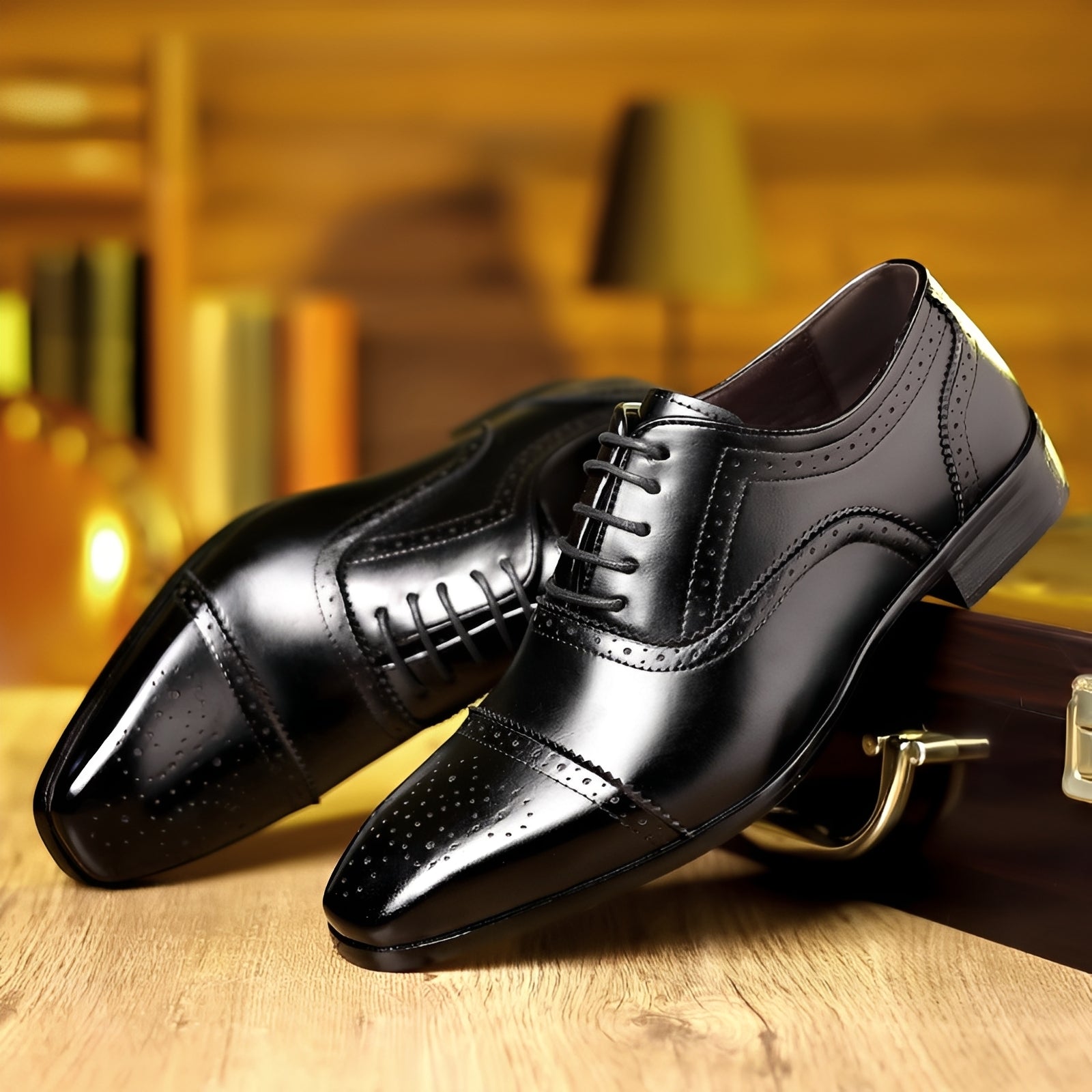 Ronan - Retro-Spitzschuhe für Herren