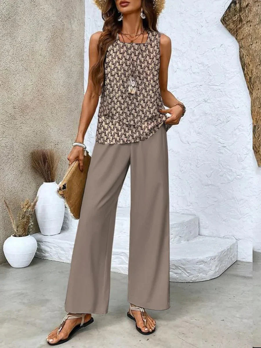 Abigail- Elegantes Damen Zweiteiler Set