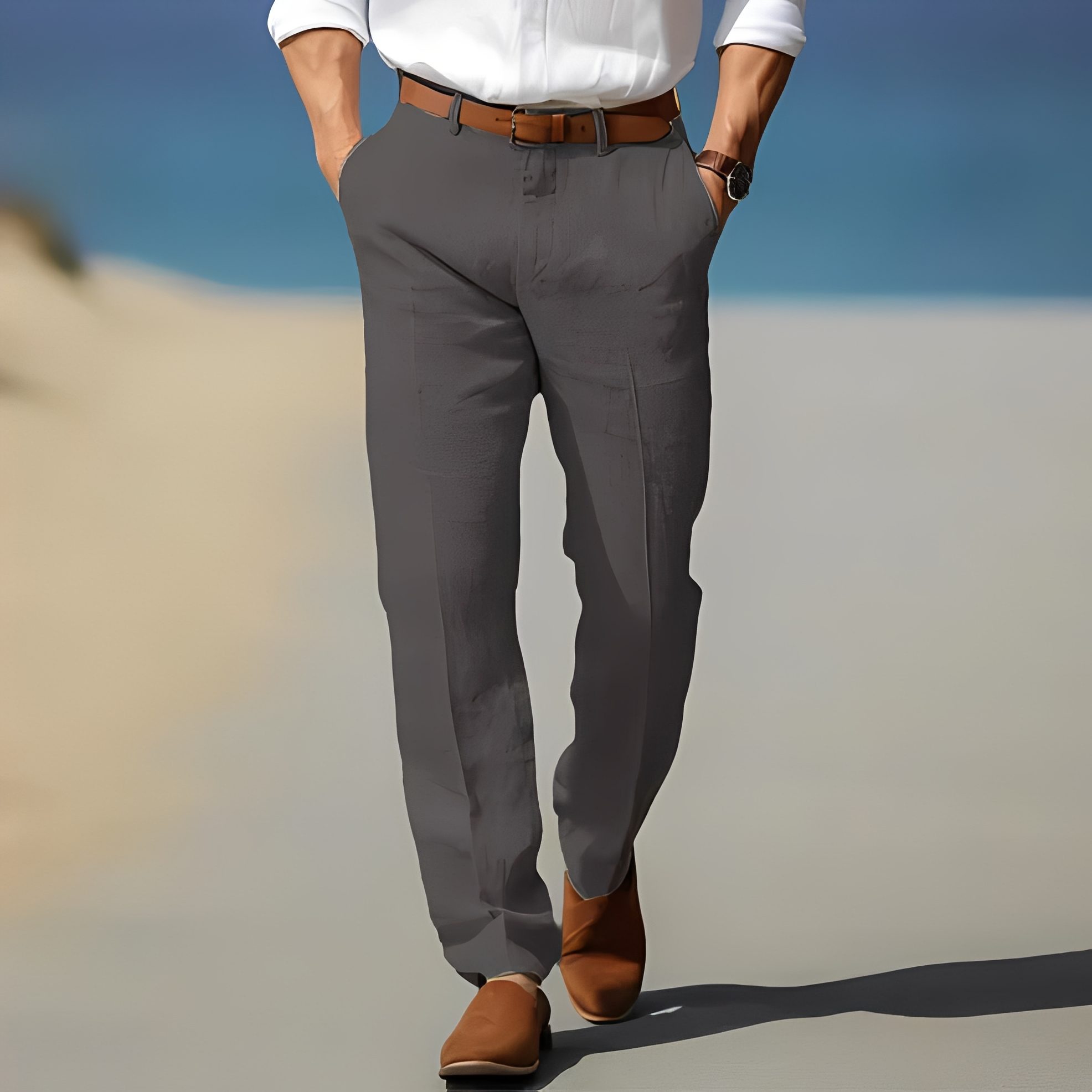 Kyle - Bequeme Herren-Knöchelhose