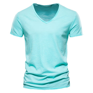 Norton - Bequemes V-Ausschnitt T-Shirt