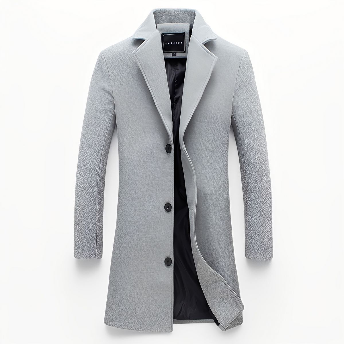 Johnson - Bequemer und kuscheliger Mantel mit Knöpfen
