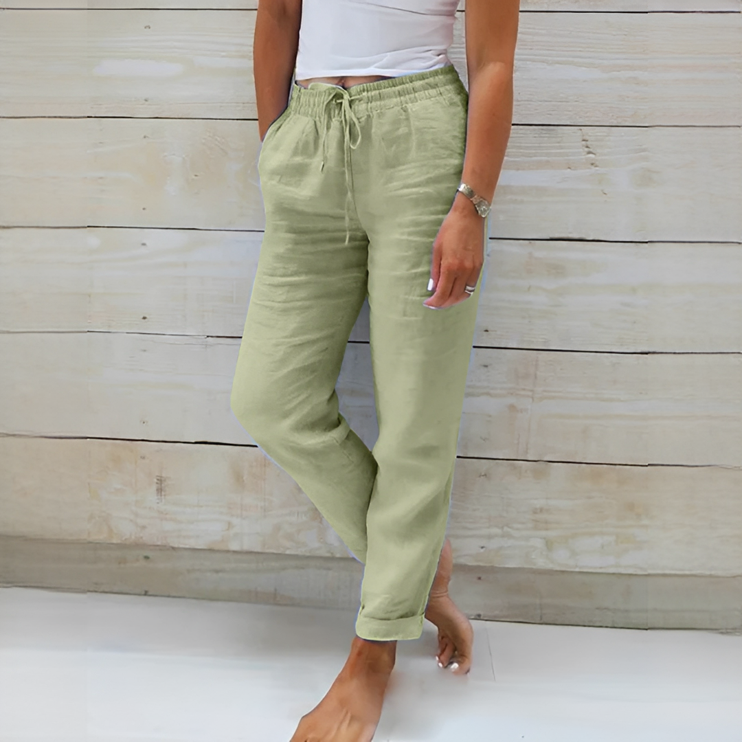Elinna - Trendige Damen-Sommerhose