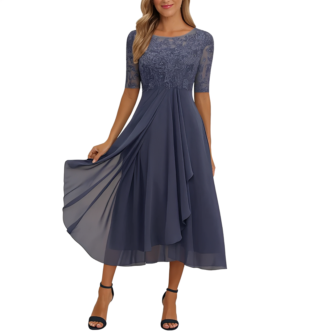 Florenz - Stilvolles Midi-Kleid