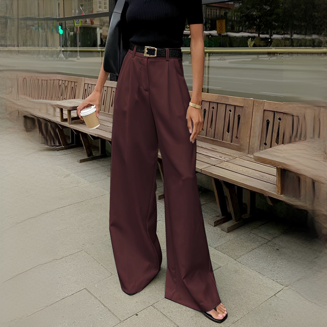 Blaine - Modische Hosen mit weitem Bein