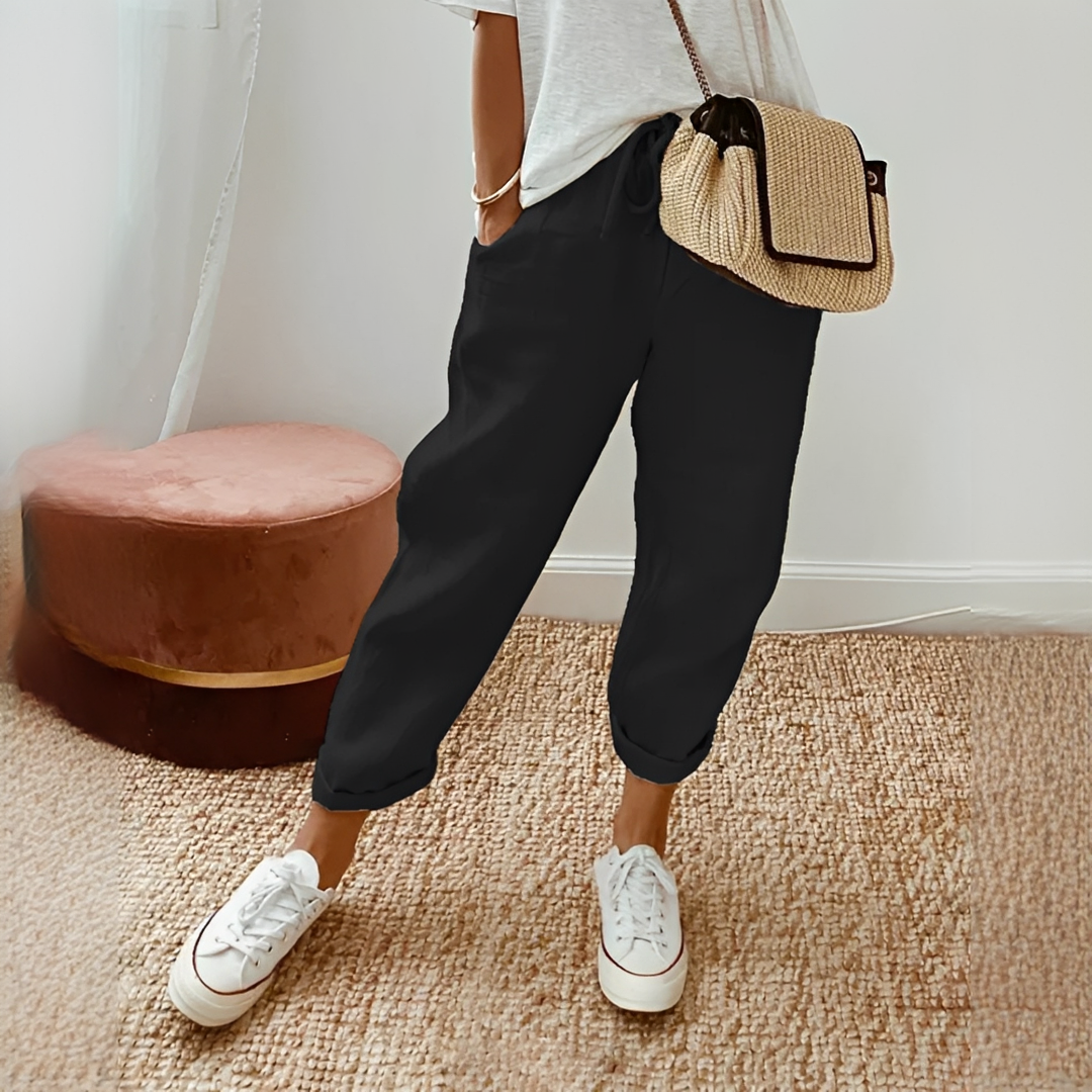 Whitney - Bequeme Hosen mit flexiblem Bund