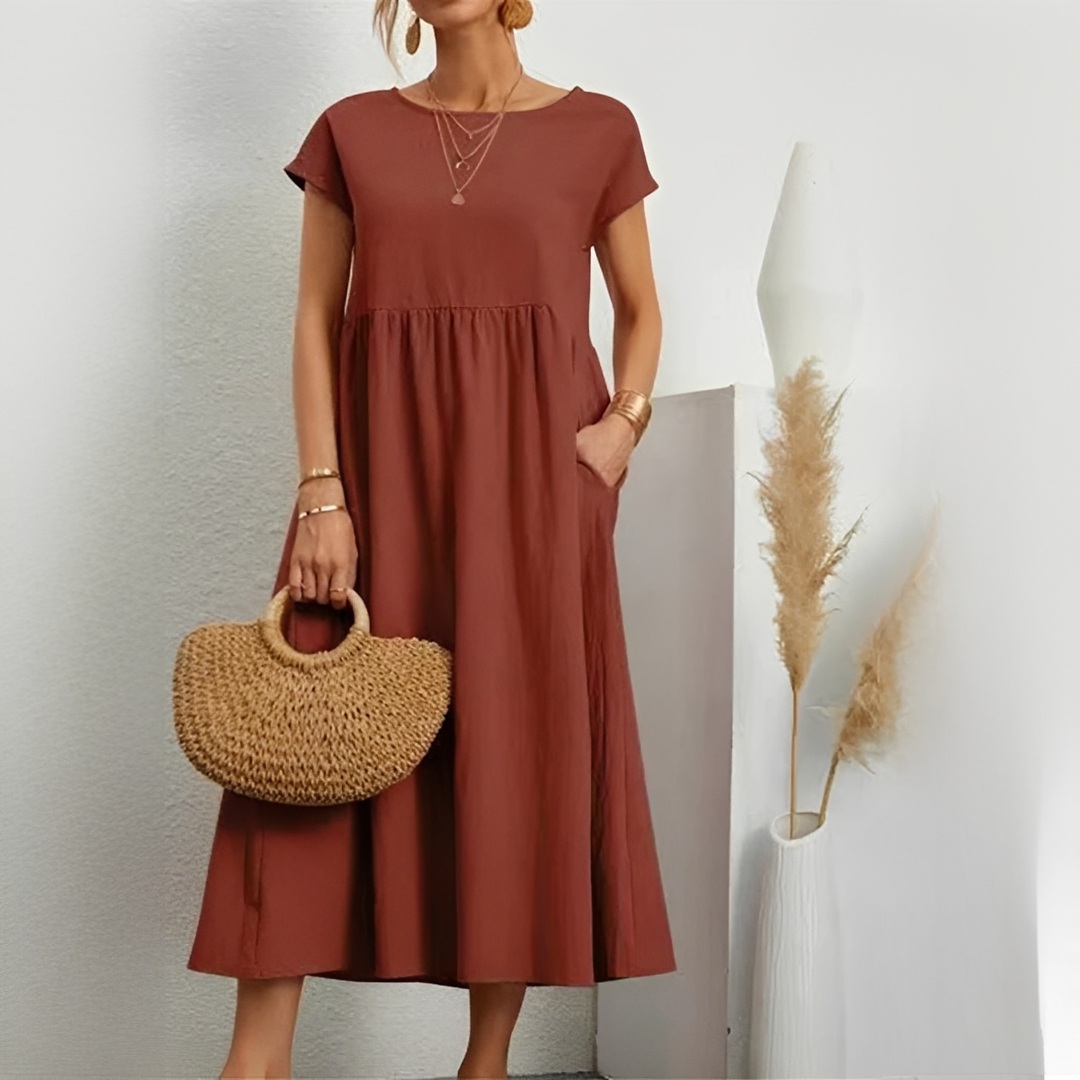 Ginovie - Stilvolles Sommerkleid für Damen