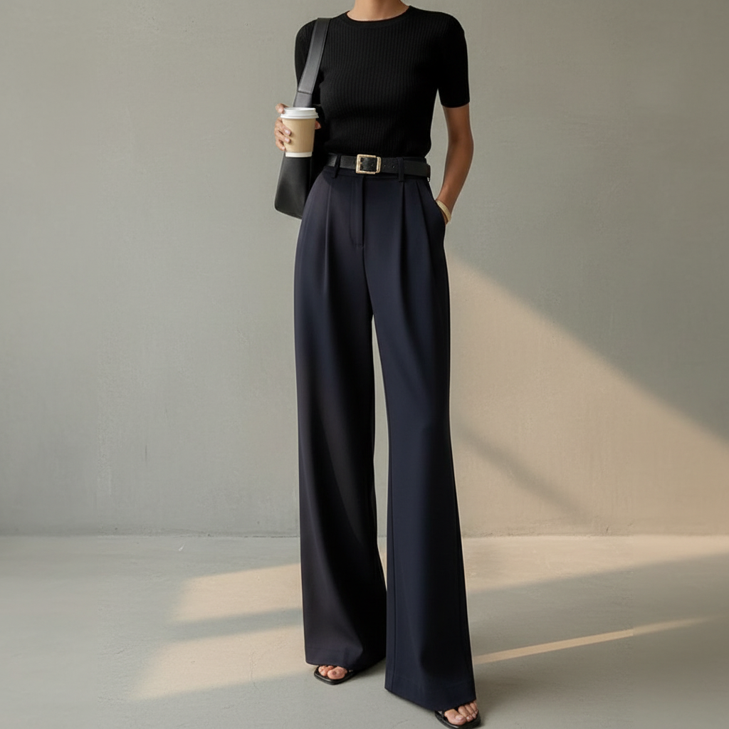 Marlene - Modische Hose mit weitem Schnitt