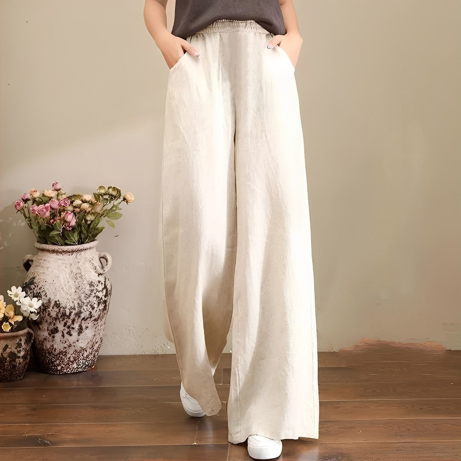 Dorothy - Bequeme Hose mit weitem Bein für Damen