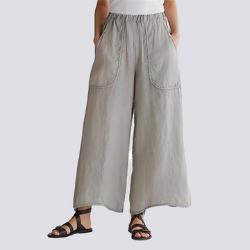 Angela - Lässige Hose mit weitem Bein für Damen
