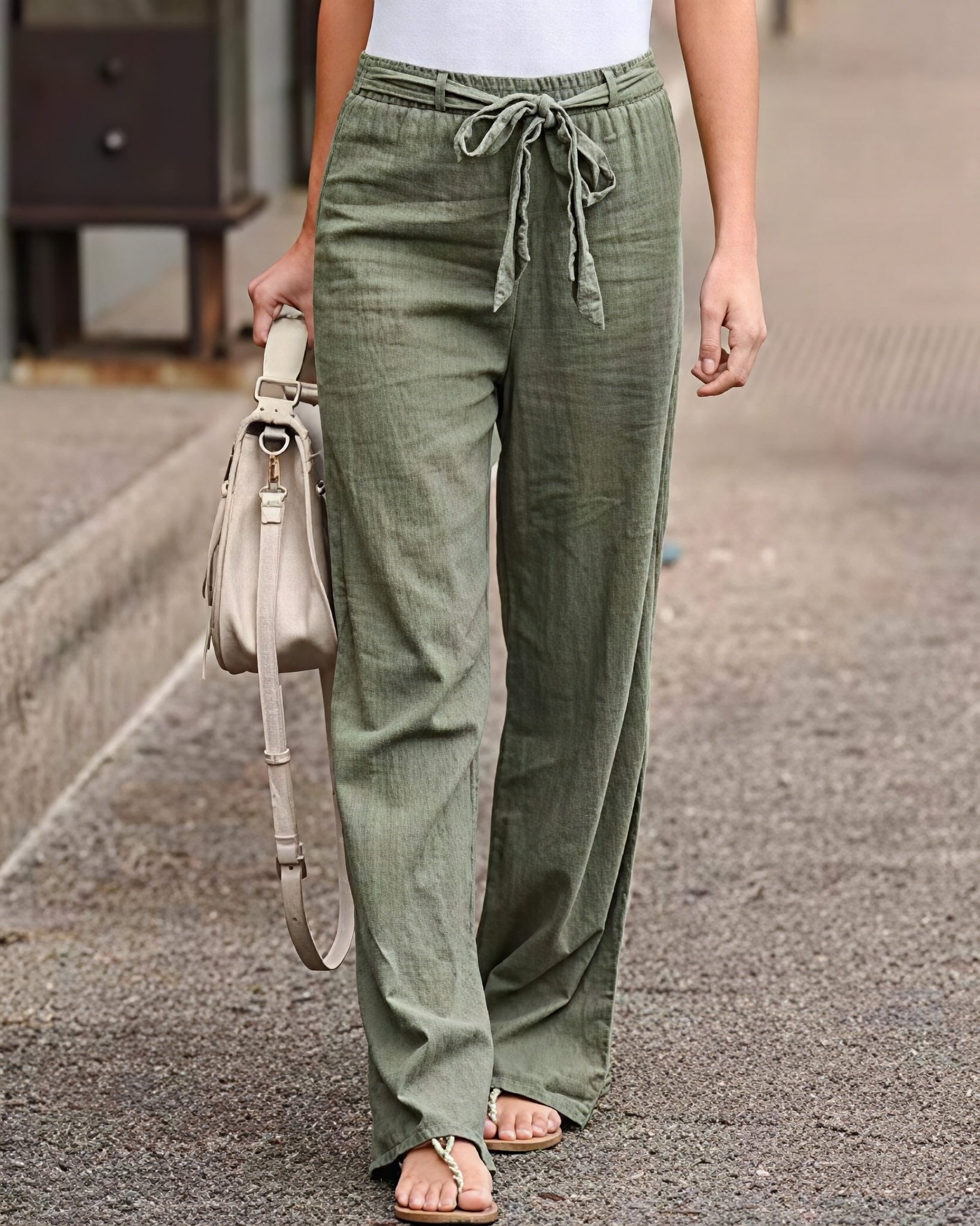 Sarah - Bequeme Hose mit weitem Schnitt