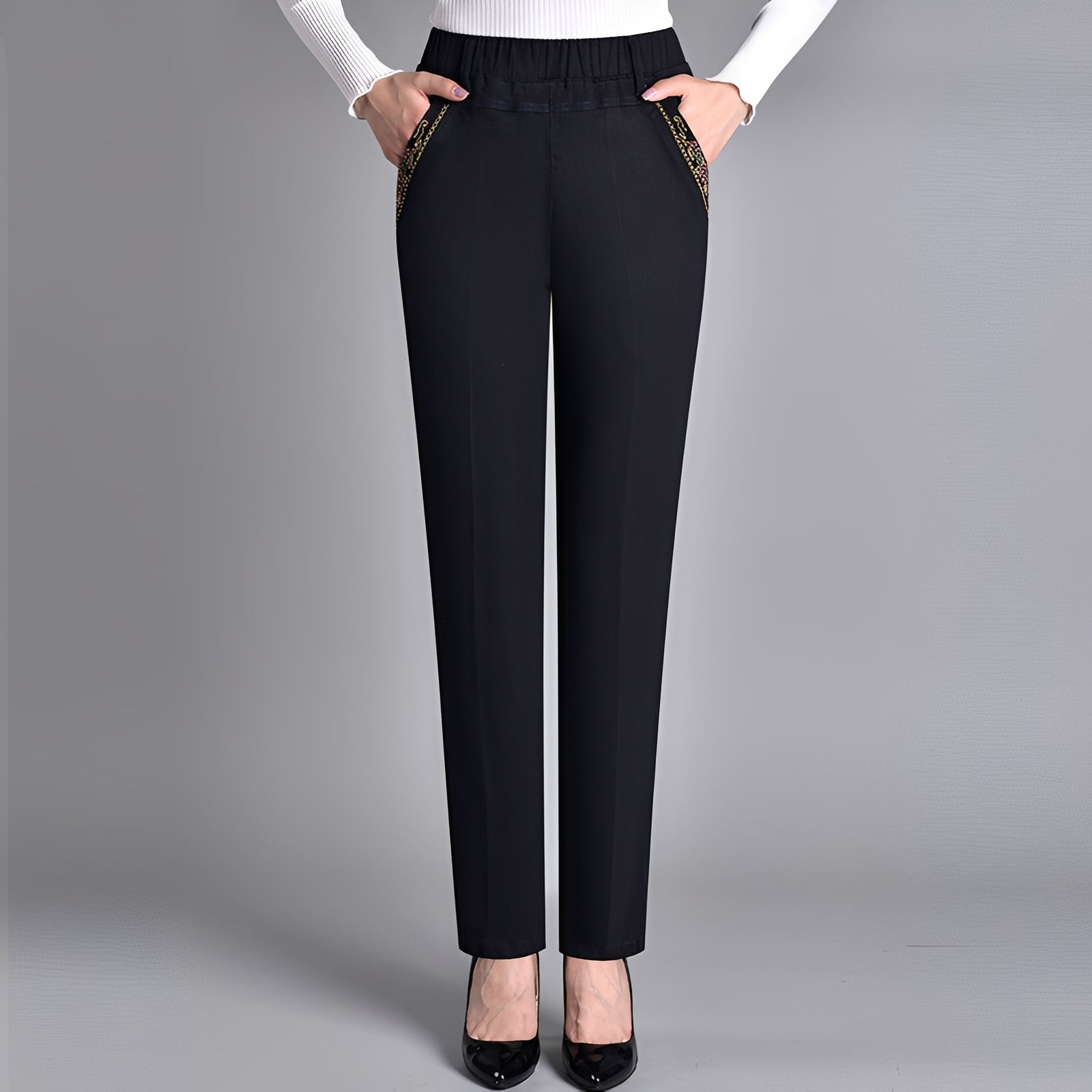 Daniella - Stilvolle Hose mit elastischem Bund