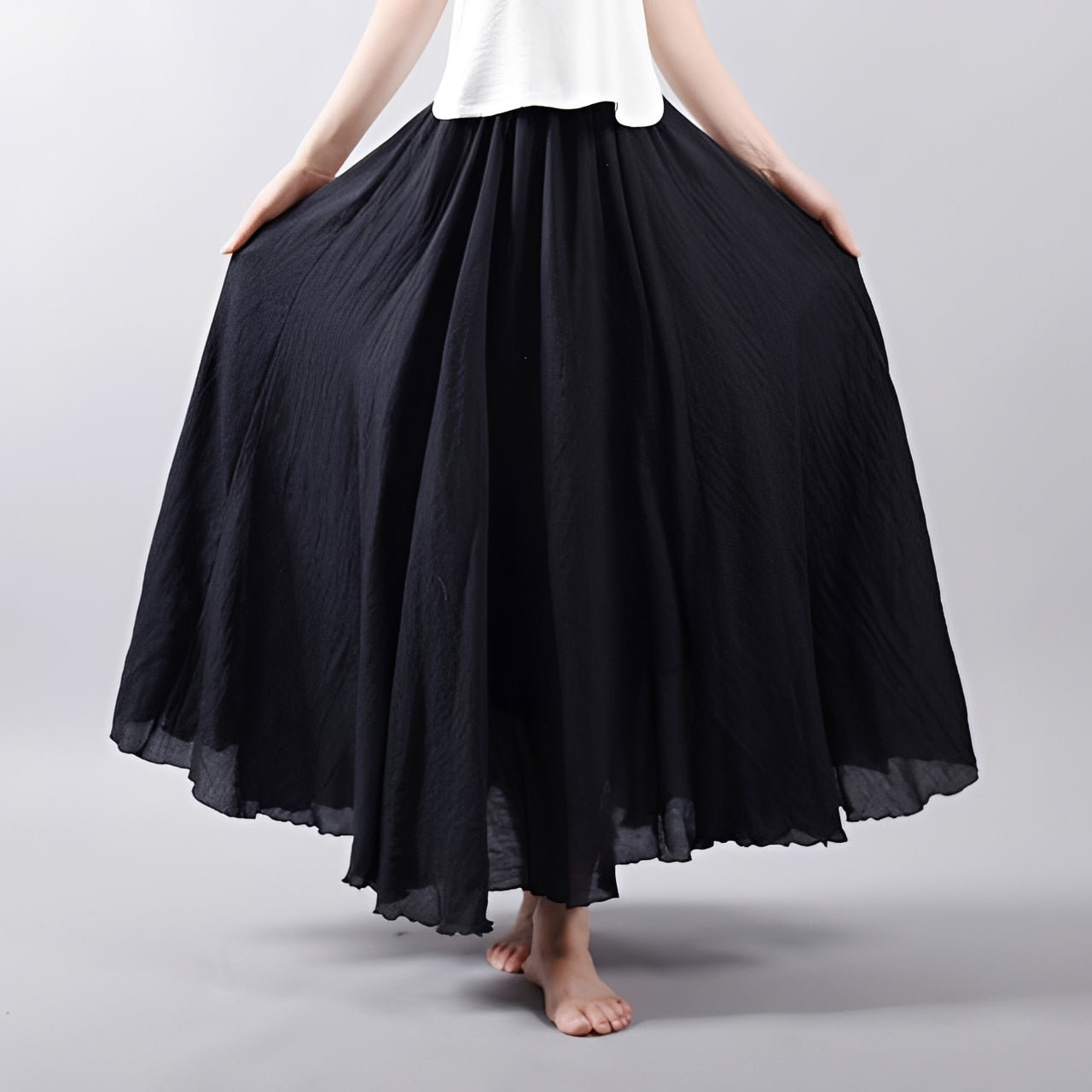 Alina - Fließender Bohemian-Maxi-Rock