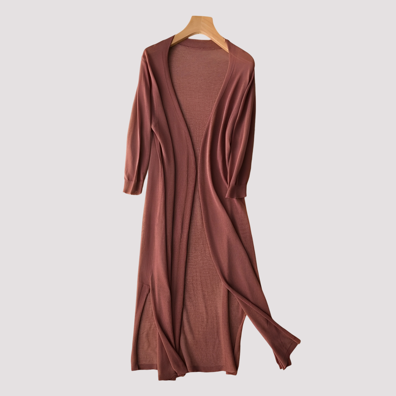 Fannie - Lässiger langer Cardigan für Damen