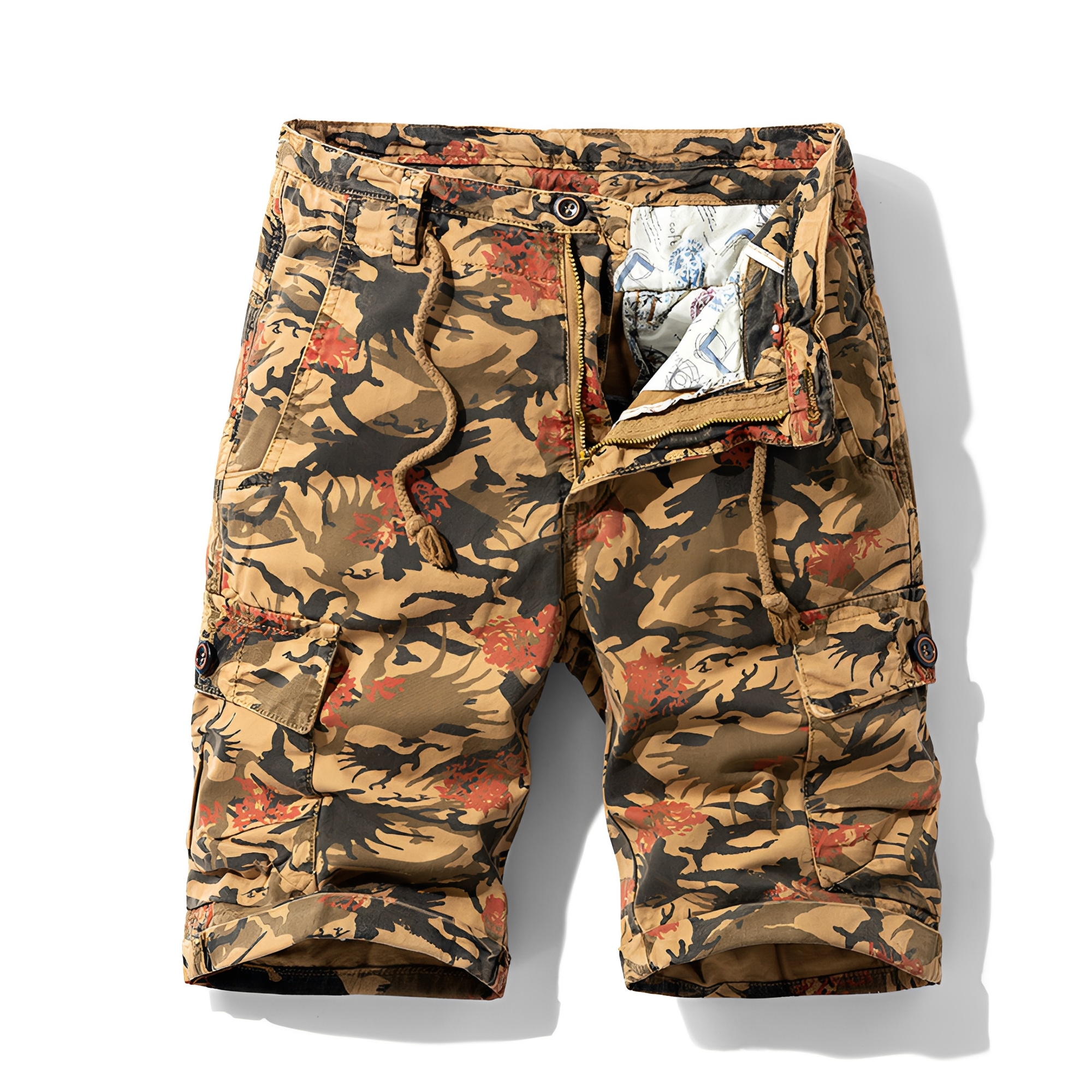 Steve - Lockere Cargo-Shorts