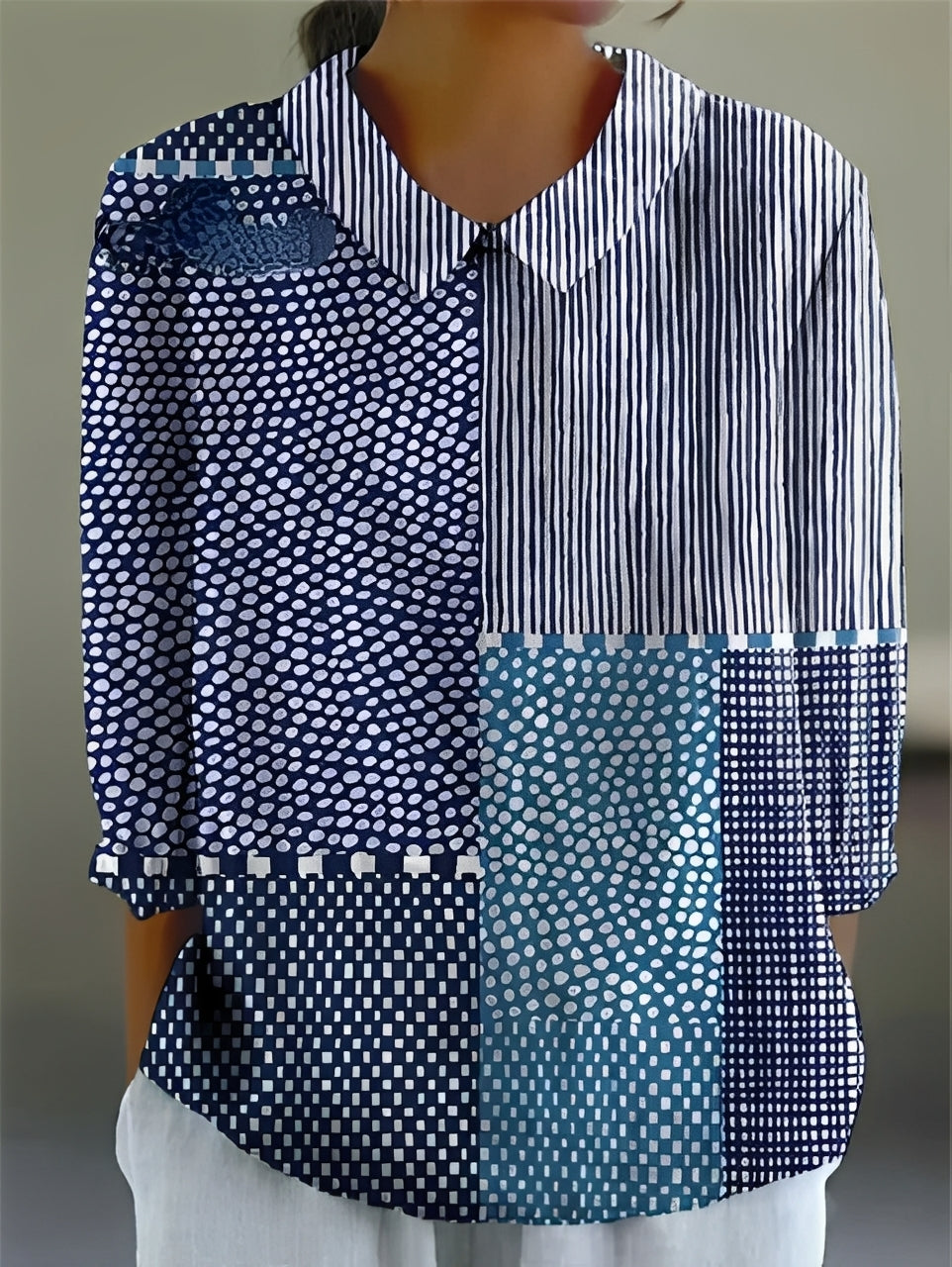 Alfie - Stilvolles, locker sitzendes Shirt mit Print für Damen