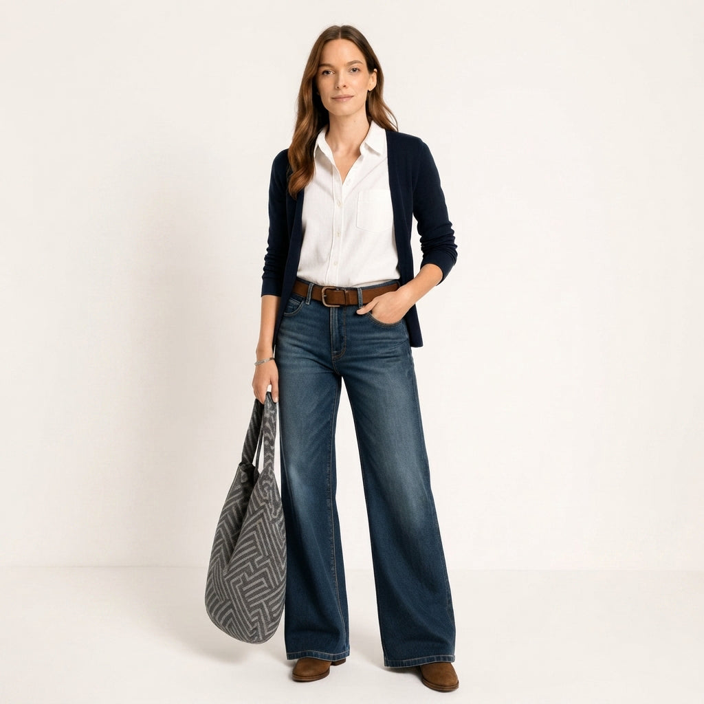 Majken - Locker geschnittene Jeans für einen modischen Look