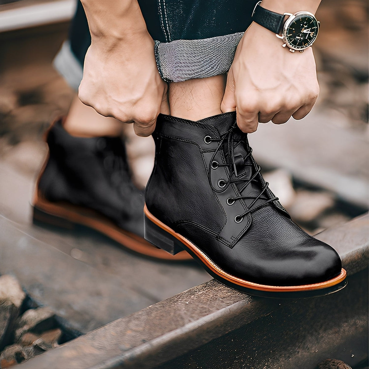 Chester - Traditionelle und Vintage-Stiefel