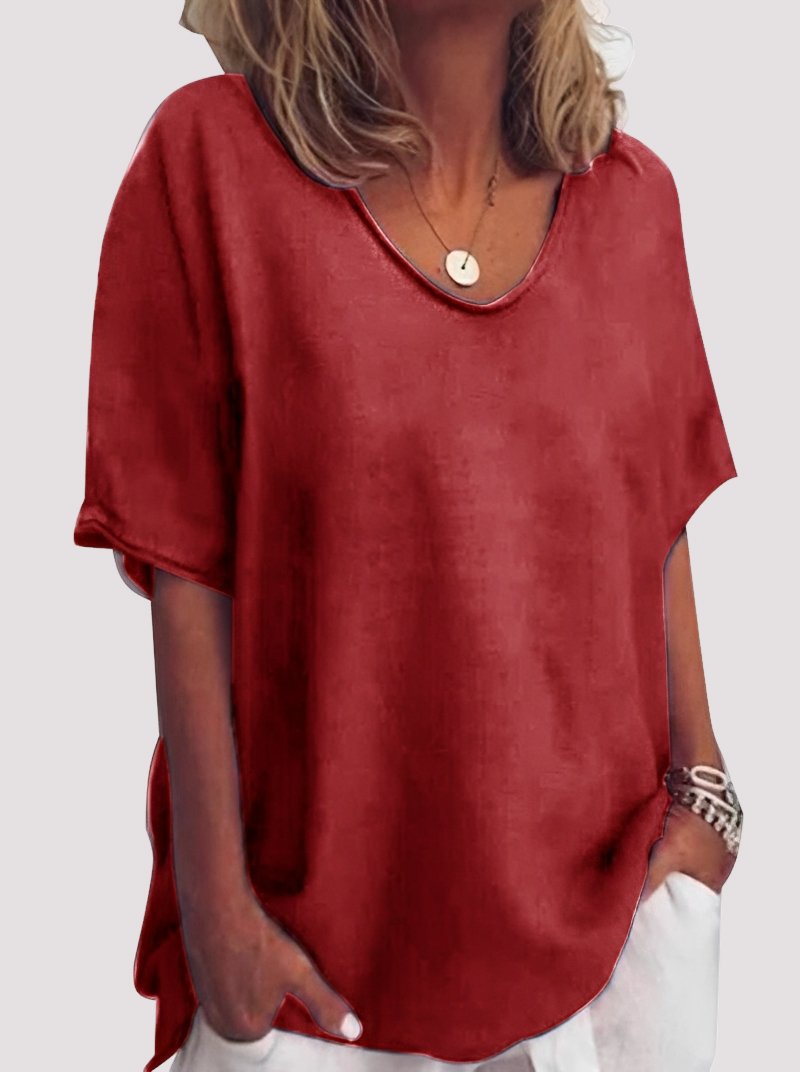 Joanne - Lässige, locker sitzende Bluse für Damen