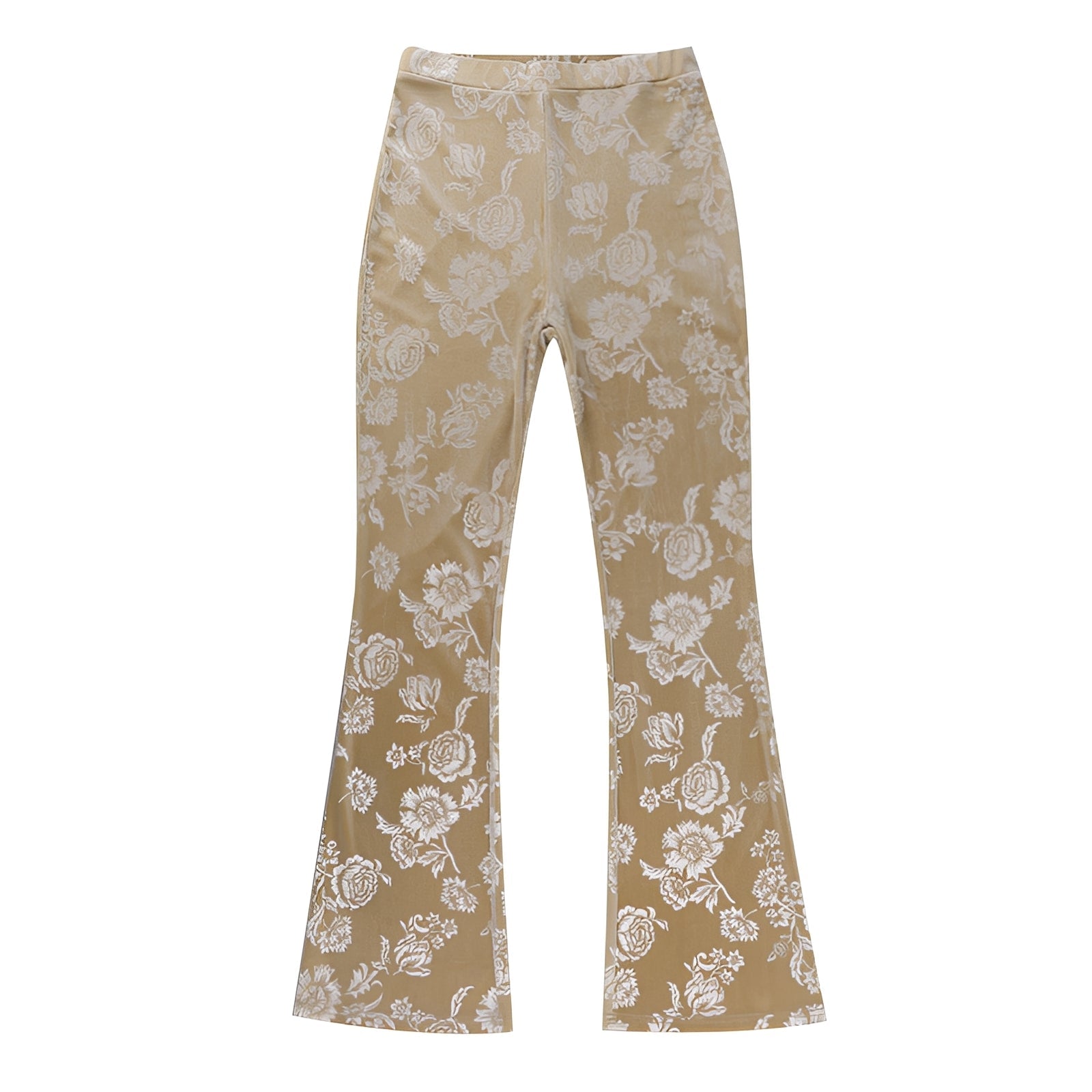 Rashel - Weit geschnittene Hose mit Blumenmuster
