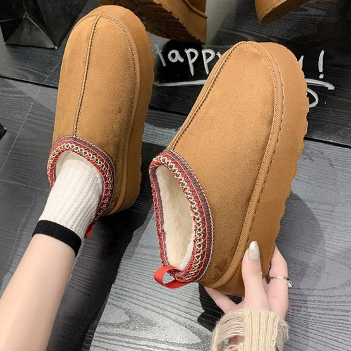 Audrey - Komfortable und warme Winterstiefel
