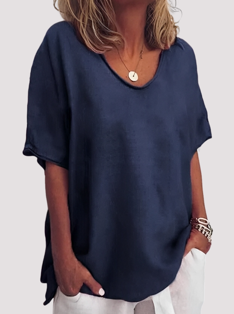 Joanne - Lässige, locker sitzende Bluse für Damen