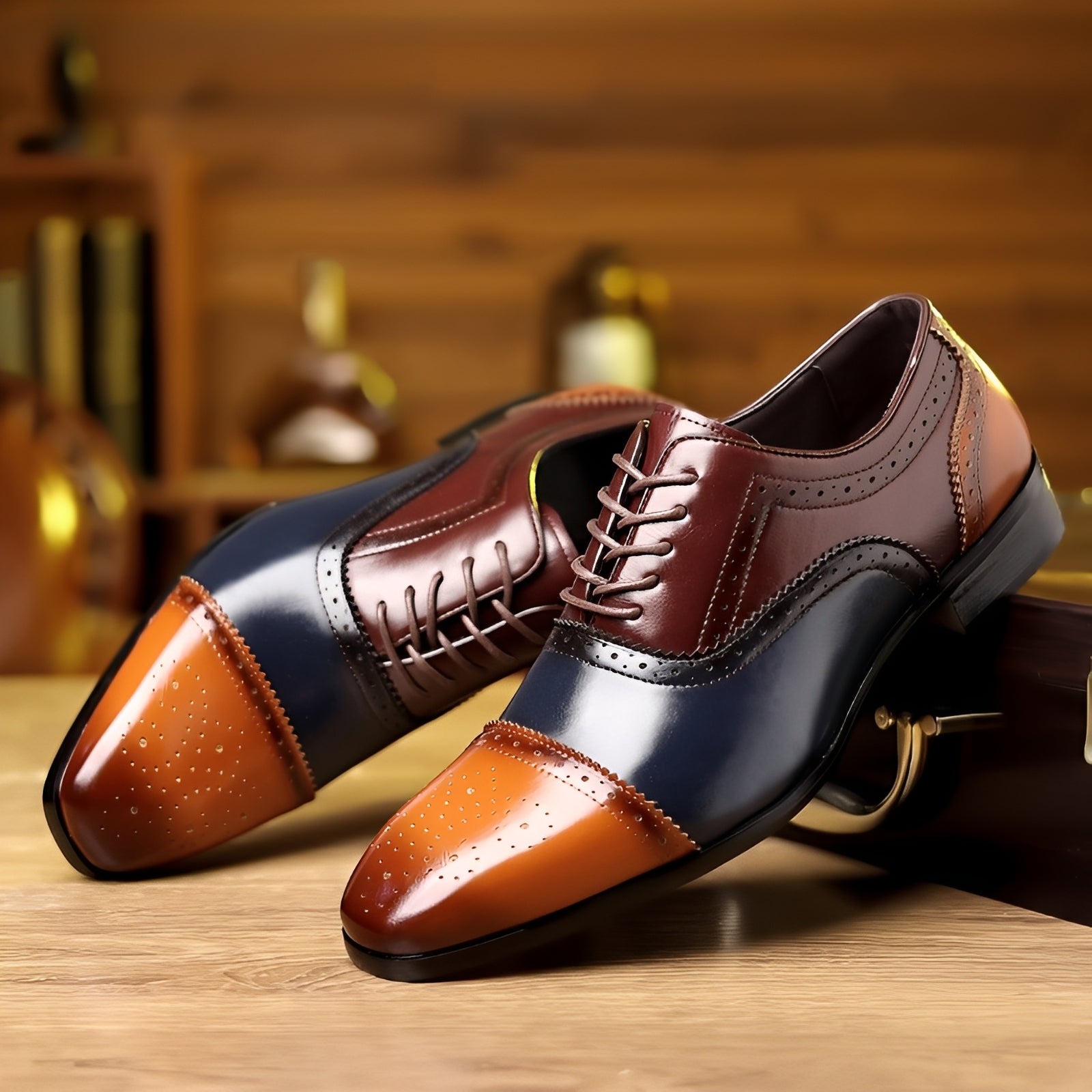 Ronan - Retro-Spitzschuhe für Herren
