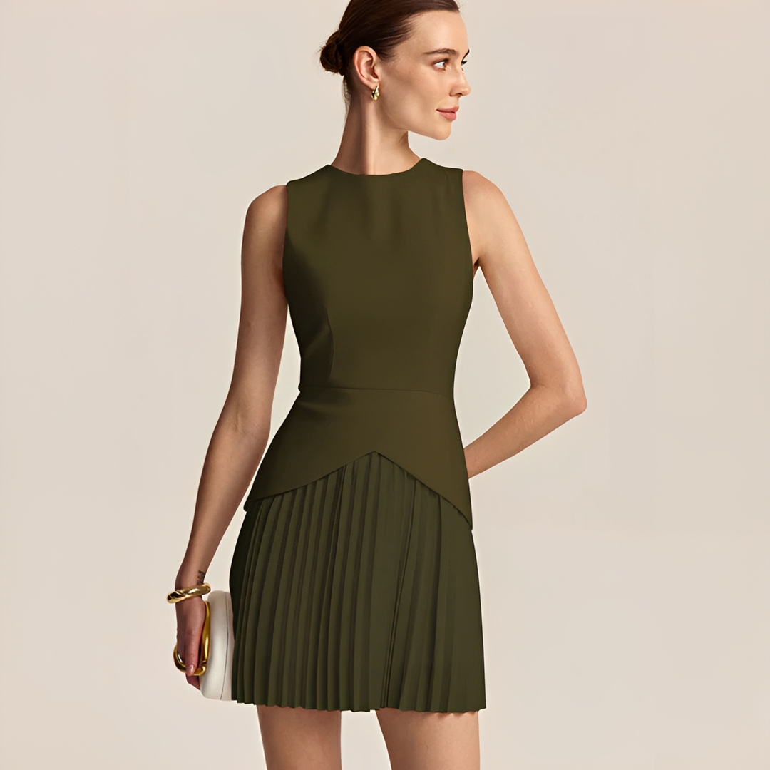 Zetian - Minikleid mit Falten