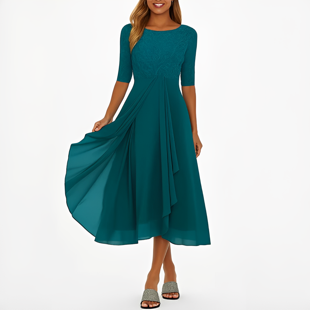 Florenz - Stilvolles Midi-Kleid